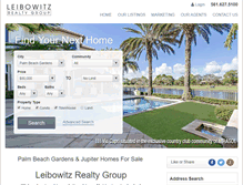 Tablet Screenshot of leibowitzrealty.com